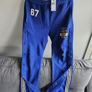 Polo by Ralph Lauren Blue Track Joggers